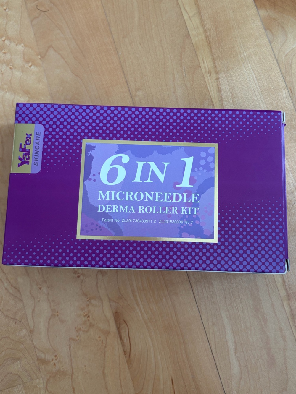 6 in 1 Microneedle Derm Roller Kit - Purple